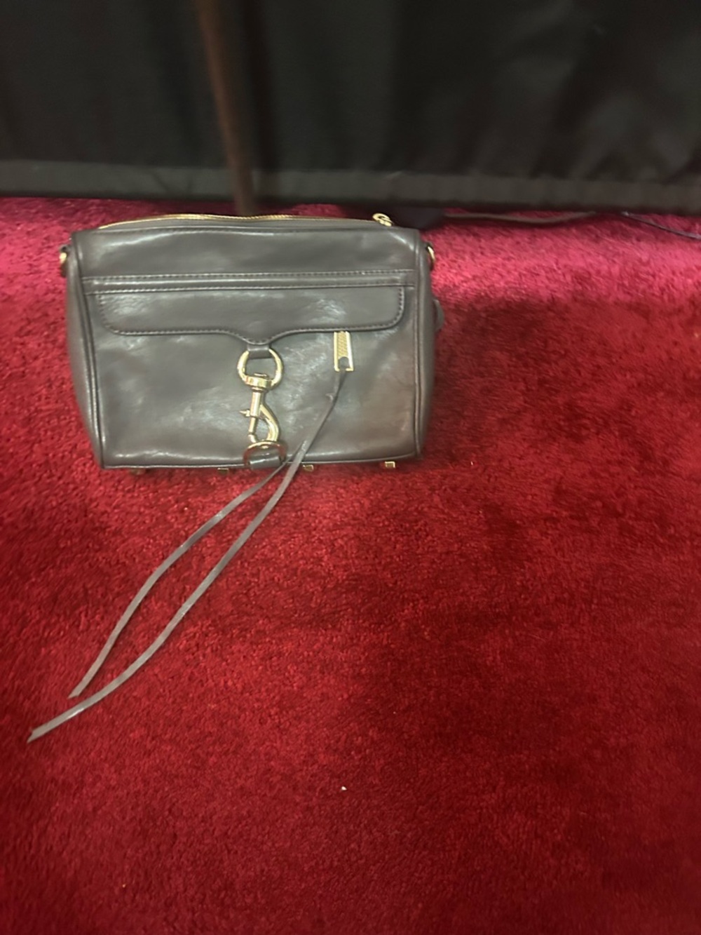 Rebecca minkoff grey crossbody